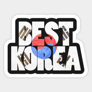 South Korea is Best Korea Sticker